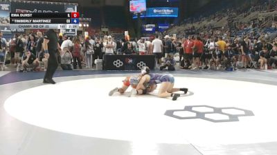 140 lbs Champ. Rd Of 32 - Ema Durst, Illinois vs Timberly Martinez, Colorado