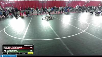 82 lbs Quarterfinal - Jacob Buschor, Lancaster Wrestling Club vs Cashton Treuthardt, Team Nazar Training Center