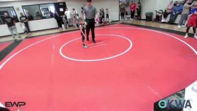 46-49 lbs Rr Rnd 1 - Liam Williams, Heat vs Carsen Lacy, Wyandotte Youth Wrestling