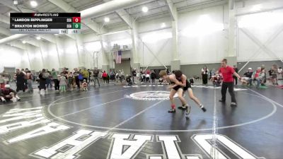 83 lbs 1st Place Match - Landon Ripplinger, Sanderson Wrestling Academy vs Braxton Morris, Midway Wrestling Club