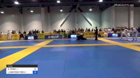 ALEK RYAN vs ILIA DIMITROV PEEV 2021 American National IBJJF Jiu-Jitsu Championship