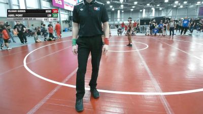 92 lbs Champ. Rd Of 32 - Elijah Gibbs, Mat Demon Wrestling Club vs Abel Port, Lions Den Wrestling