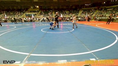 73 lbs Consi Of 4 - Garrett Raley, Beebe Trained Wrestling vs Hudson Burns, Sebolt Wrestling Academy