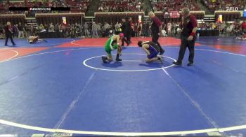 137 lbs Cons. Round 1 - Elijah Sterner, Havre Wrestling Club vs Troy Braun, Moorcroft Mat Masters