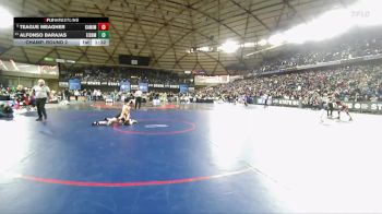 Boys 4A 120 lbs Champ. Round 2 - Teague Meagher, Kamiakin vs Alfonso Barajas, Eisenhower