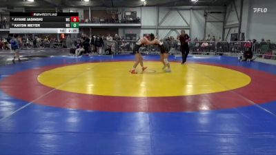 124 lbs Cons. Round 1 - Ayane Jasinski, Wartburg vs Kaydn Meyer, Wartburg