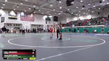 126 lbs Round 1 - Mahleke Smith, Indianapolis Crispus Attucks vs Will Hruskoci, Fishers
