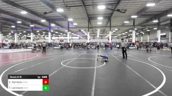 43 lbs Round Of 16 - Elias Kerness, Chagolla Trained WC vs Titan Larimore, Dove Creek