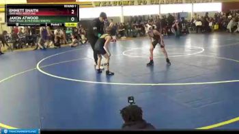 60 lbs Round 1 - Emmett Snaith, Ohio Hero Wrestling vs Jaxon Atwood, Team Vegas Jr Mustangs Wrestli