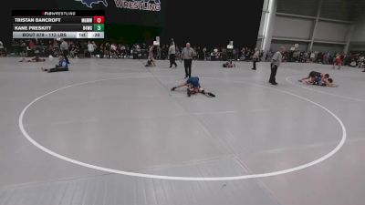113 lbs Cons. Sub-rd Of 64 - Tristan Bancroft, Monona Grove/McFarland Wrestling Club vs Kane Preskitt, Ranger 47 Wrestling Club