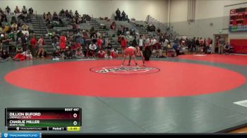 138 lbs Cons. Round 4 - Dillion Buford, Crowley County vs Charlie Miller, North Fork