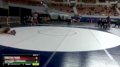 D2-113 lbs Cons. Round 1 - Nathaniel Coronado, Vista Grande vs Preston Fisher, Mountain View - Marana