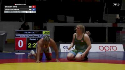 125kg 1st Place Match - Chanjot Kang, Warriors Wrestling Club vs David Sultanow, Edmonton Wrestling Club