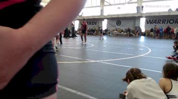 164 lbs Round 5 (6 Team) - AvaLyn Mosconi, Indiana INFERNO GOLD vs Alicia Tucker, Charlies Angels Pink