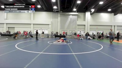 150 lbs Cons. Round 6 - William Emendorfer, TN vs Yianni Marinis, FL