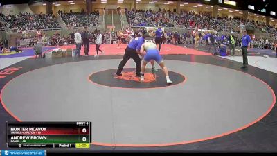 197 lbs Placement (4 Team) - Hunter Mcavoy, Yamhill-Carlton vs Andrew Brown, Banks