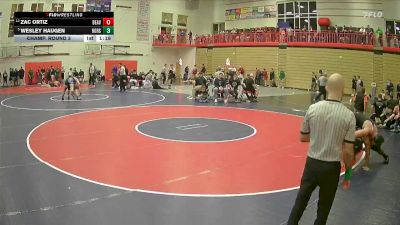 215 lbs Champ. Round 3 - Wesley Haugen, Rogers vs Zac Ortiz, Beaverton