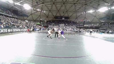 Boys 3A 215 lbs Champ. Round 2 - Henry Hovde, North Thurston vs Jaron Tucker, Federal Way