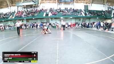 184 lbs Champ. Round 1 - Max Ray, Ohio vs Donavybn Watts, Findlay