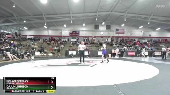 174 lbs Champ. Round 2 - Dajun Johnson, UW-Parkside vs Nolan Mckelvy, Kentucky Wesleyan