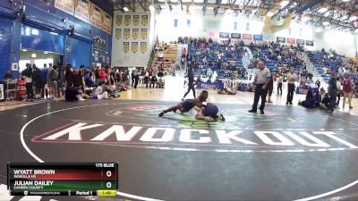 175 Blue Round 5 - Wyatt Brown, Wakulla Hs vs Julian Dailey, Camden County