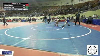 101 lbs Consi Of 16 #2 - Jaxon Curry, Plainview JH vs Graham Blair, Berryhill High School