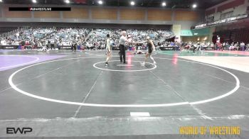 90 lbs Quarterfinal - Elise Albeso, Team Aggression vs Aspyn Scott, Fallon Country Boyz