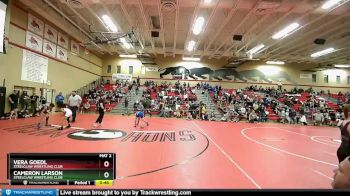 78 lbs Cons. Round 2 - Vera Goedl, Steelclaw Wrestling Club vs Cameron Larson, Steelclaw Wrestling Club