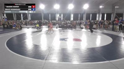 140 lbs Quarters - Maddie Marsh, Red Cobra Wrestling Academy vs Grace Rodriguez, Bluff City Wrestling Club