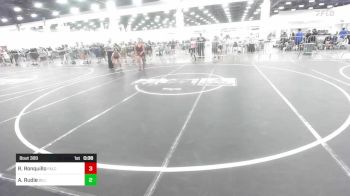 144 lbs Round Of 32 - Raul Ronquillo, Falcon Wrestling Club vs Aiden Rudie, Billings Wrestling Club