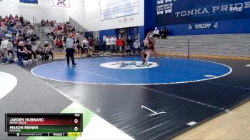 160 lbs Round 3 - Jaeden Hubbard, Maple Grove vs Mason Reiner, Waconia