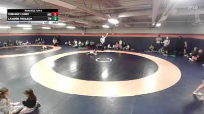 55-58 lbs Round 4 - Landon Paulson, Team Prestige Wrestling vs Dominic Lopez, Northside Wrestling Club