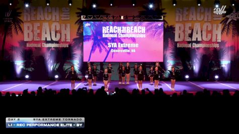 L1 - Rec Performance Elite - 8Y [2026 Day 2 SYA Extreme Tornado] 2026 ACDA Reach the Beach Rec Nationals