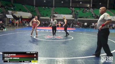 1A-4A 190 Cons. Round 3 - Spencer Unruh, Corner vs Gus Hunter, Ohatchee