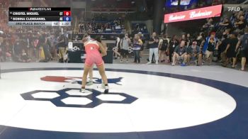 125 lbs 3rd Place Match - Cristel Miguel, CT vs Sobina Clendaniel, AK