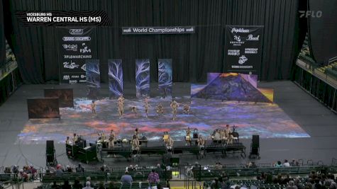 Warren Central HS (MS) "Vicksburg MS" at 2026 WGI Percussion/Winds World Championships