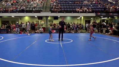 59 lbs 3rd Place Match - Luke Brown, Open Mats Wrestling Club vs Ryan Rafferty, Ohio Crazy Goats Wrestling
