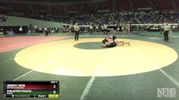 3A-150 lbs Cons. Semi - Jeremy Ness, Santiam Christian vs Philemon Mauck, Banks