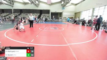 121 lbs Rr Rnd 9 - Robert Rodriguez, Red Nose WC vs Devin Deubel, Apex