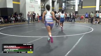155 lbs Cons. Round 3 - Anyia Roberts, Grand Island Wrestling Club vs Laura Rodriguez, Sisters On The Mat