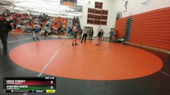 157A Round 3 - Vince Forgey, Natrona County vs Stephen Marta, Lander Valley