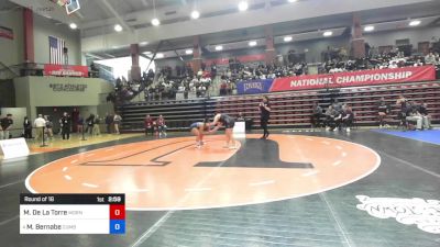 191 lbs Round Of 16 - Melissa De La Torre, Morningside (Iowa) vs Maquoia Bernabe, Cumberlands (Ky.)