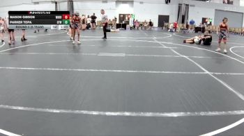 80 lbs Round 5 (8 Team) - Parker Topa, CTWHALE vs Mason Gibson, Warhawks