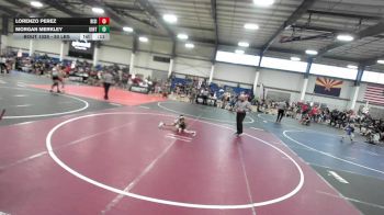 50 lbs Consi Of 8 #2 - Lorenzo Perez, Rising Sun WC vs Morgan Merkley, Uintah Wrestling