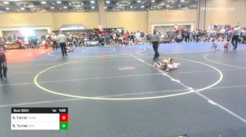 53 lbs Semifinal - Reese Farrar, Yuma Grit WC vs Blakelee Turner, Stallions WC
