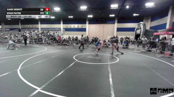 150 lbs Consi Of 32 #2 - Cash DeWitt, San Marcos HS vs Evan Payne, Peterson Grapplers