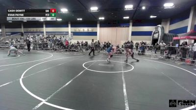 150 lbs Consi Of 32 #2 - Cash DeWitt, San Marcos HS vs Evan Payne, Peterson Grapplers