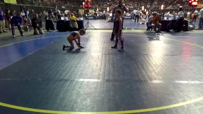 68 lbs Consy 3 - Blake Brothers, Redbank Valley vs Emmalee Leuschen, Wattsburg