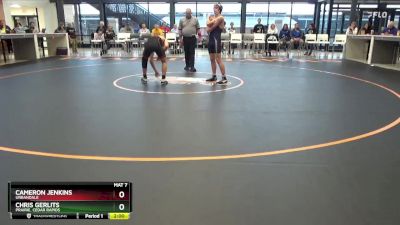 JV-15 lbs Round 5 - Chris Gerlits, Prairie, Cedar Rapids vs Cameron Jenkins, Urbandale