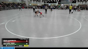 74 lbs Cons. Round 5 - Matthew Terry, Team Idaho Wrestling Club vs Adam Hagenbuch, Pennsylvania